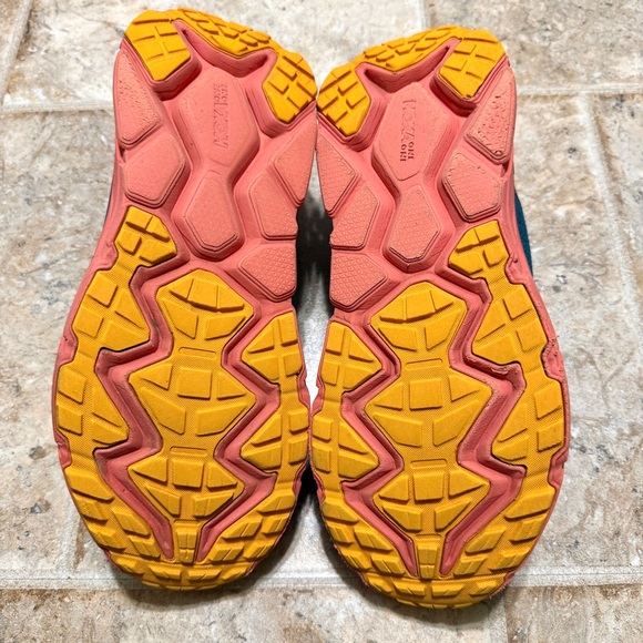 Hoka One One Challenger ATR 6 GTX Womens 11B Trail Running Shoes Blue/Orange - Picture 11 of 11